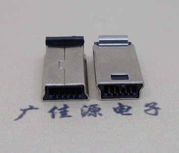 梅江USB2.0迷你接口 MINI夹板10p充电测试公头