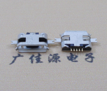 民众镇MICRO USB 5P接口 沉板1.2贴片 卷边母座