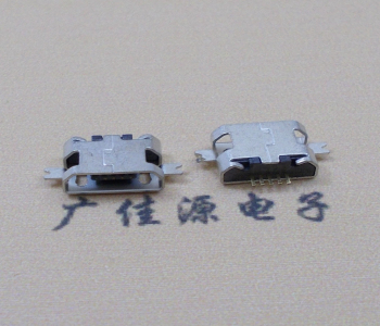 新丰MICRO USB B型口 两脚SMT沉板0.7/1.0/1.6直边