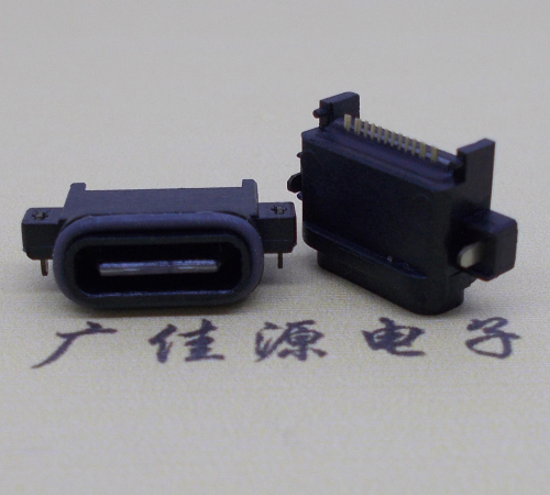 曲松USBType-C16P母座沉板连接器