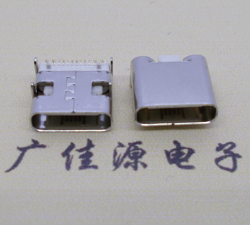 曲松卧式板上型Type-C16P母座H=8.3连接器