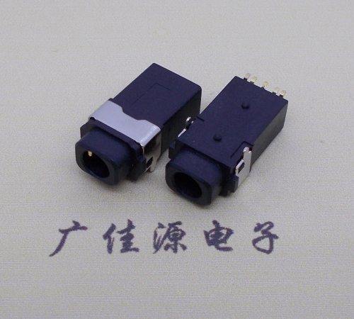 滨海PJ-415耳机插座防水X7功能2.5/3.5铜针