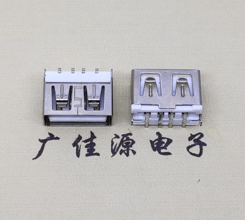永昌usbA母立贴10.0mm短体 DIP立插式连接器接口